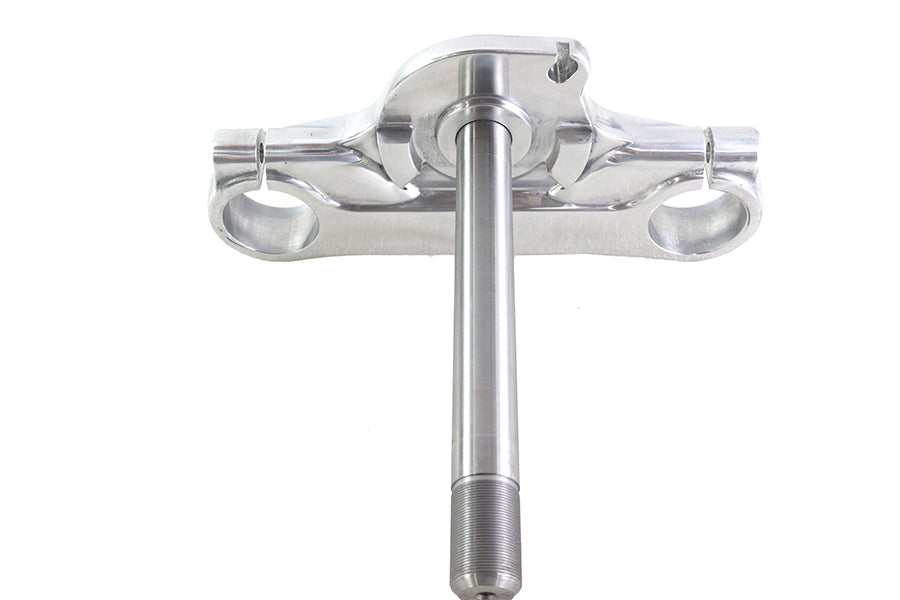 Motorshop FXD lower triple tree front fork, polished finish
