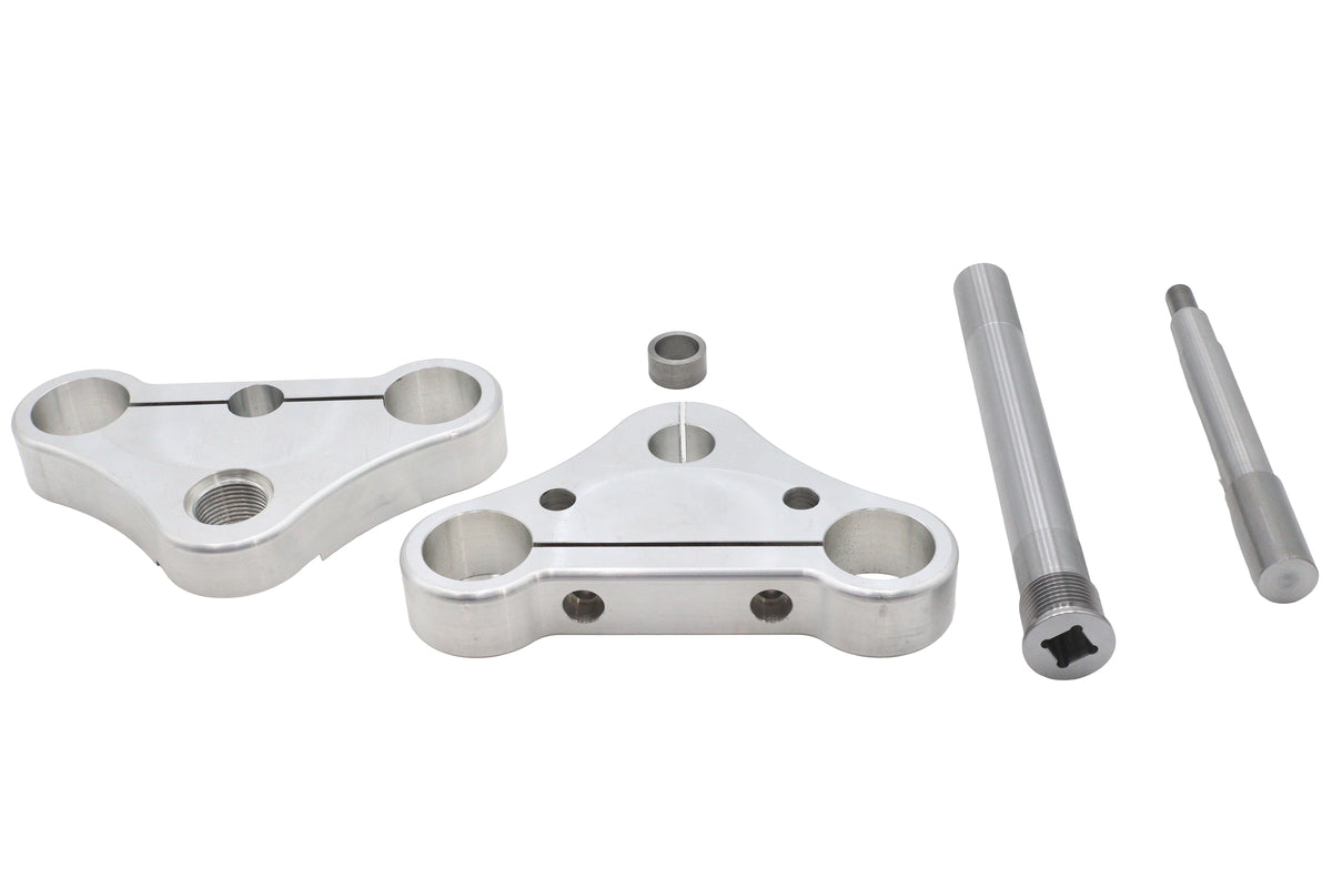 Ultima 39mm narrow triple tree set for motorcycle front fork, SKU 24-1822