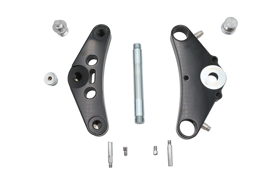 Ultima 29-255 Black 5 Boomerang Blind Triple Tree Set Billet