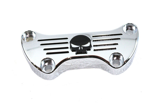 MCM 78342 Skull Riser Top Clamp, Chrome