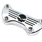 MCM 78342 Skull Riser Top Clamp, Chrome