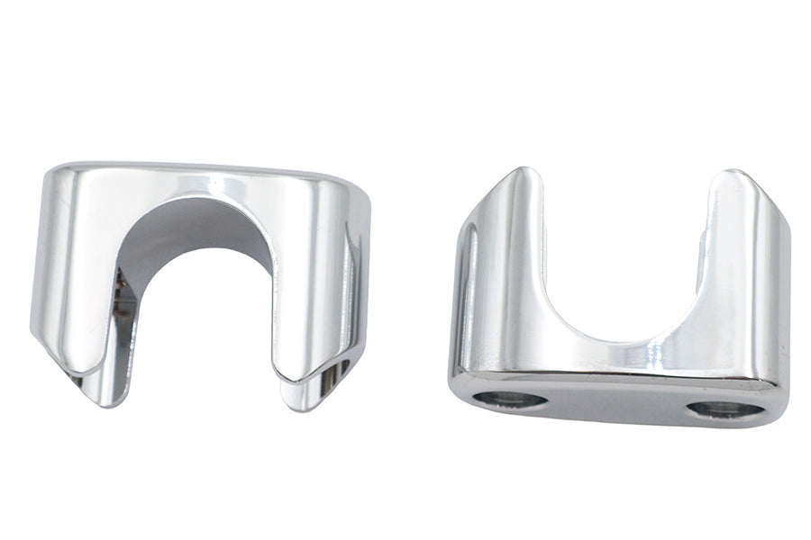 MCM 56056-03A Riser Clamp Set for 2006–2015 Harley-Davidson FXST