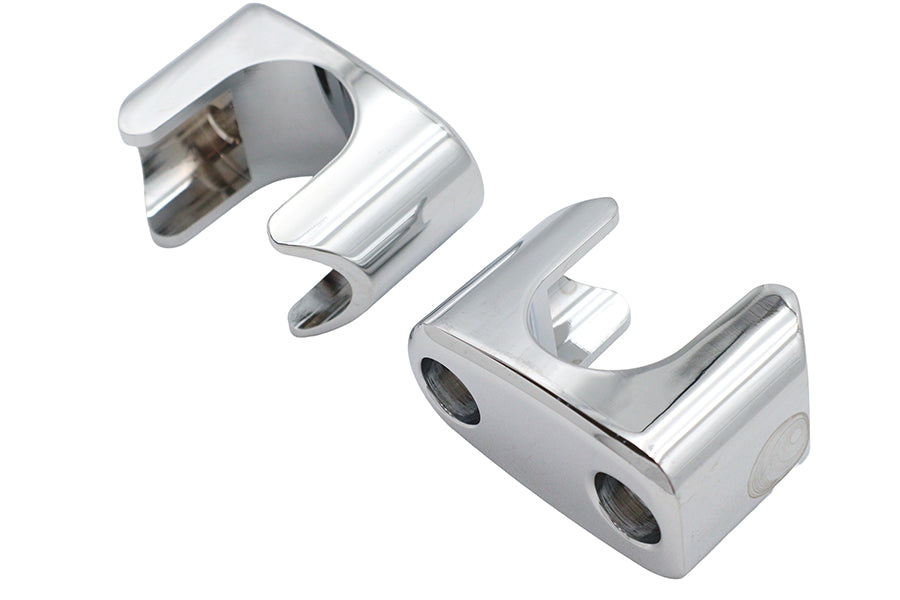 MCM 56056-03A Riser Clamp Set for 2006–2015 Harley-Davidson FXST