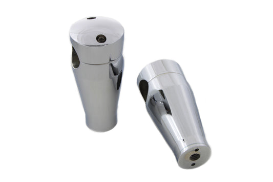 MCM 3949 Chrome Wide Glide 4-Inch Riser Set