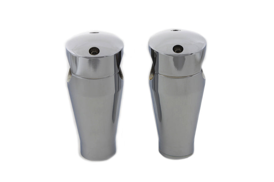 MCM 3949 Chrome Wide Glide 4-Inch Riser Set