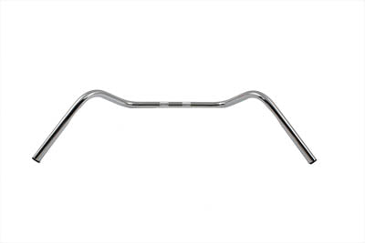 MCM 31-0163S 7-inch replica handlebar control with indents, shown in black finish