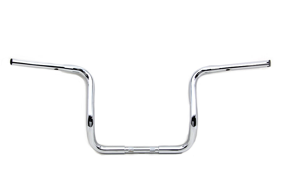 MCM H31-0240S-14 14-inch bagger ape style handlebar control black finish
