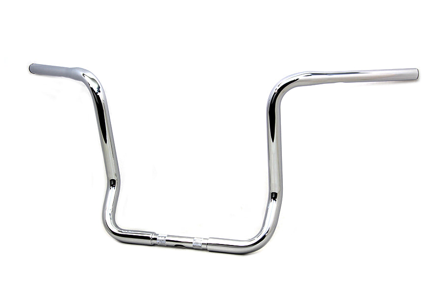 MCM H31-0240S-16 16-inch Bagger Ape Style handlebar control in black metal finish