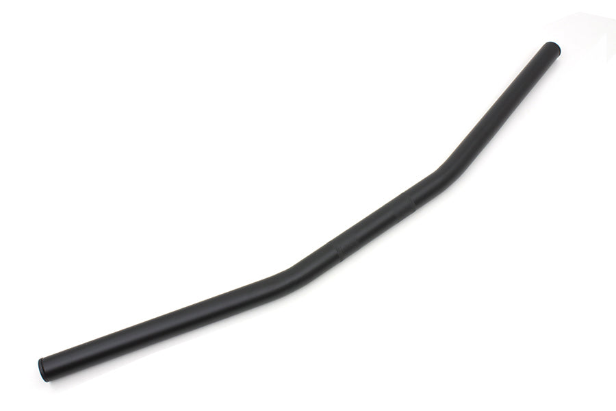 MCM black drag handlebar control with indents, model 31-0071AMBS