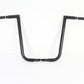 MCM 096827 16-inch black ape hanger Z handlebar for motorcycle control setup