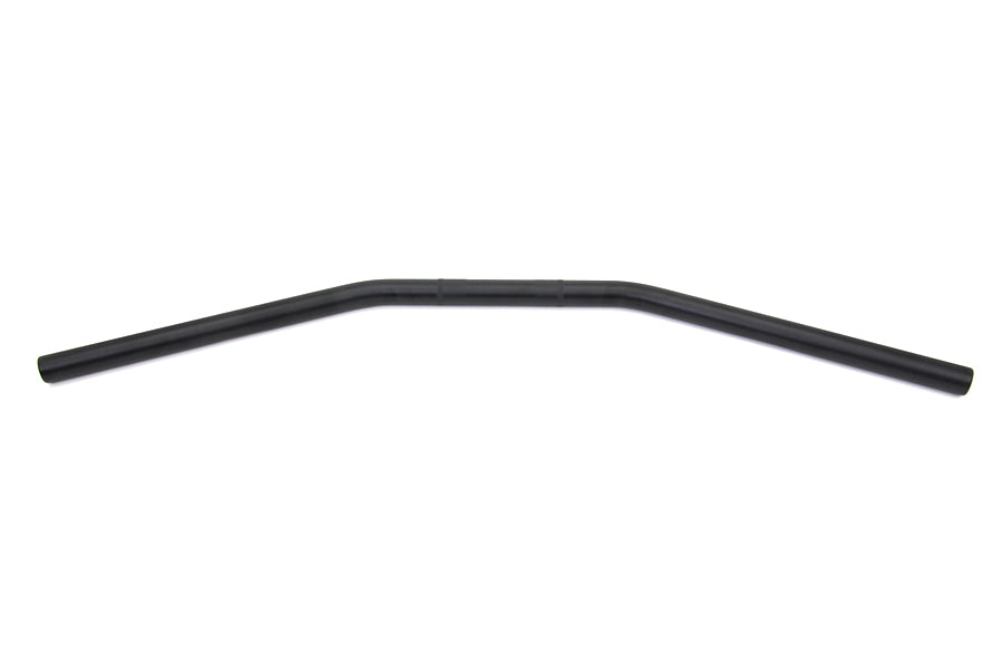 MCM 31-0172MBS Black Drag Handlebar with Indents, 25-0560