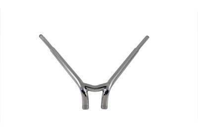 MCM 31-0196 21-1/2-inch lean-back handlebar with indents for motorcycle handlebar control