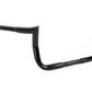 MCM 20247B 10-inch black handlebar control without indents
