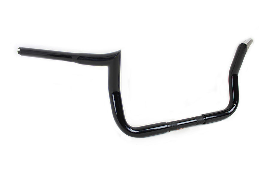 MCM 20247B 10-inch black handlebar control without indents