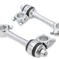 MCM 25-0785 chrome replica 5-1/2-inch Flander riser set for handlebar controls