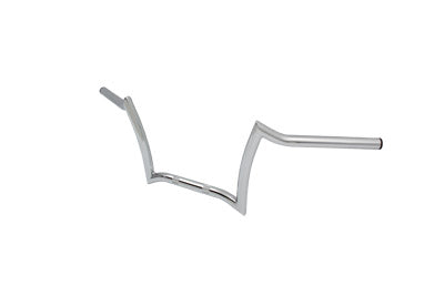 MCM H31-0227S 9-Inch Double Drop Z Handlebar Chrome