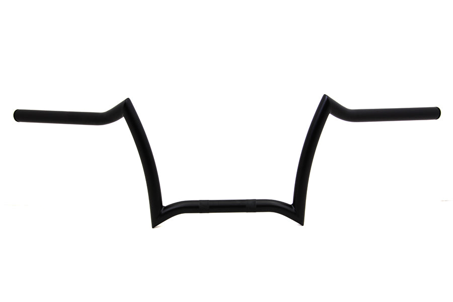 MCM H31-0227MBS 9-Inch Double Drop Z Handlebar, Black
