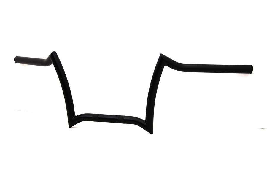 MCM H31-0227MBS 9-Inch Double Drop Z Handlebar, Black