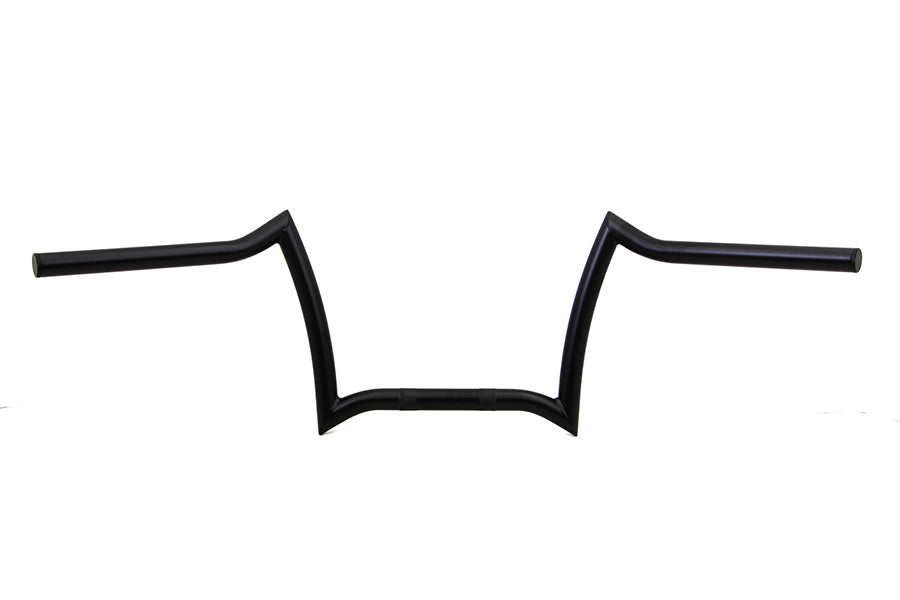 MCM H31-0227MBS 9-Inch Double Drop Z Handlebar, Black