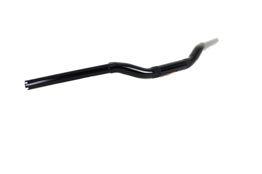 MCM 20244B 2-Inch Drag Handlebar Without Indents, Black
