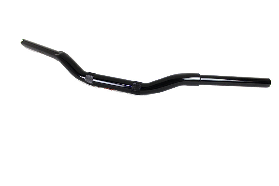 MCM 20244B 2-Inch Drag Handlebar Without Indents, Black