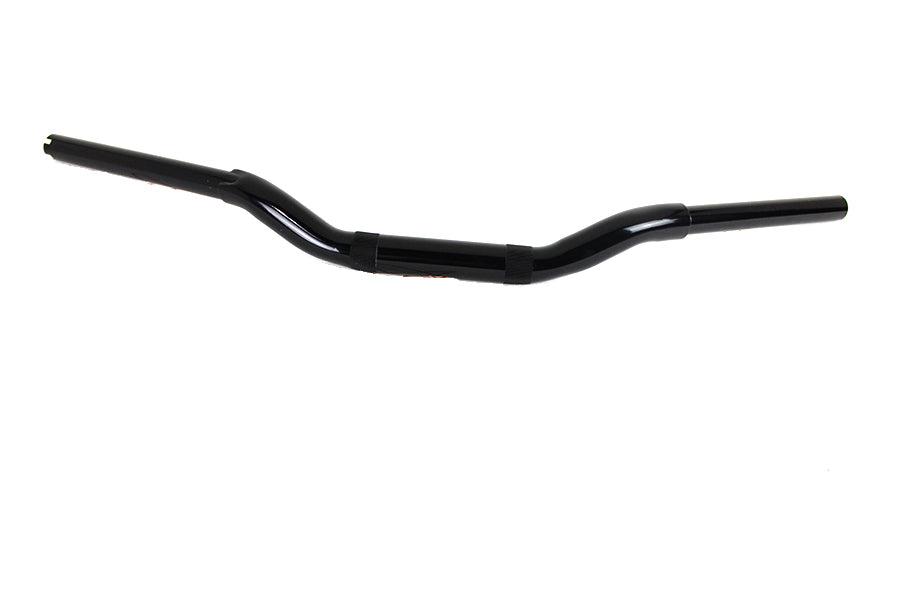 MCM 20244B 2-Inch Drag Handlebar Without Indents, Black