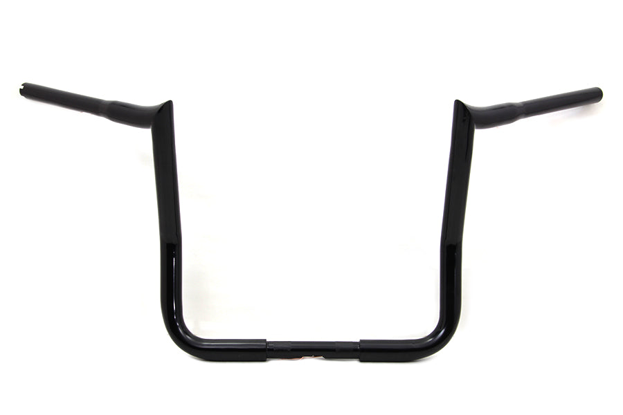 MCM 20179B 15-Inch Ape Handlebar Without Indents, Black