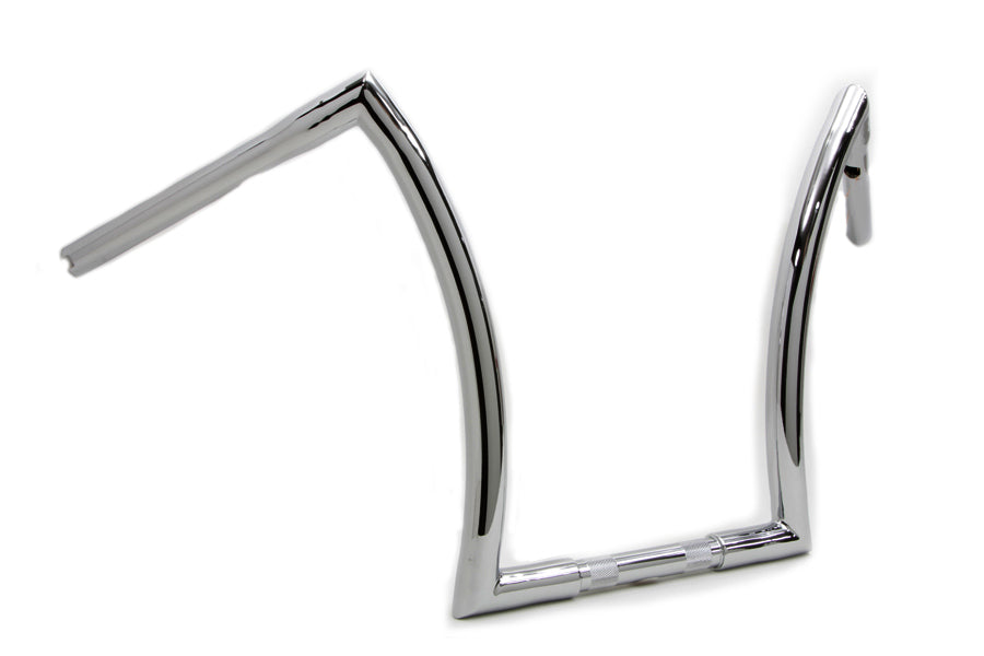 MCM 25-1146 16-inch Z handlebar with indents in chrome finish”】【