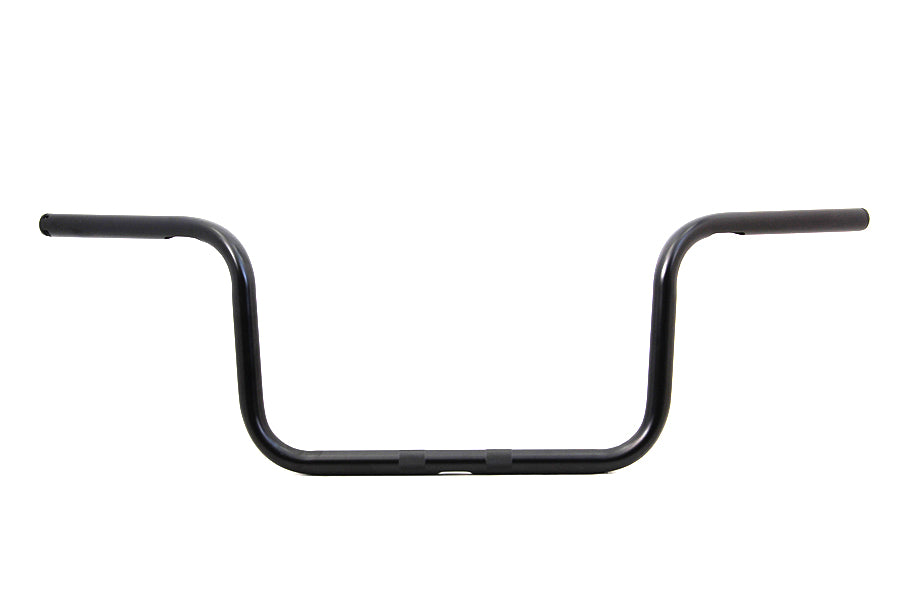 MCM 20248B 9-1/4-inch replica handlebars in black for motorcycle handlebar control setup