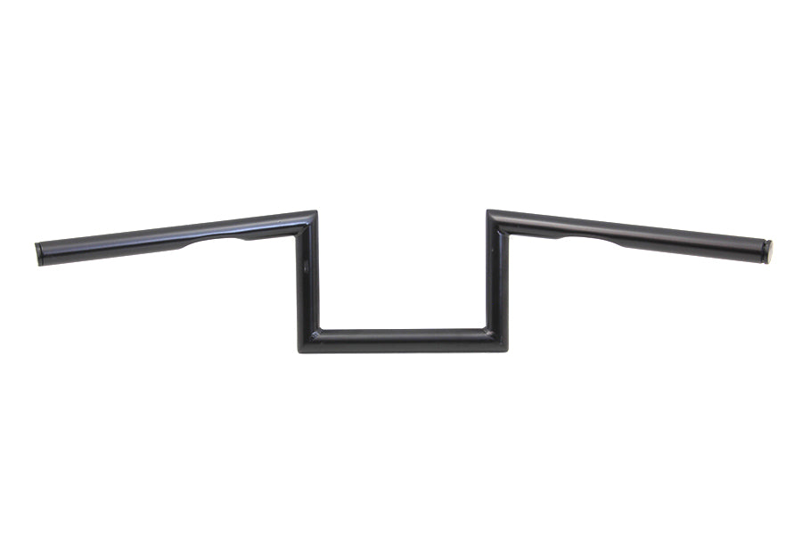 MCM 07824B 5-1/2-inch black Z handlebar with indents for handlebar control setup