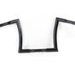 MCM 20145B 12-inch black Z handlebar control without indents