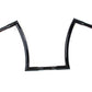 MCM 20147B 16-Inch Z Handlebar with Indents, Black