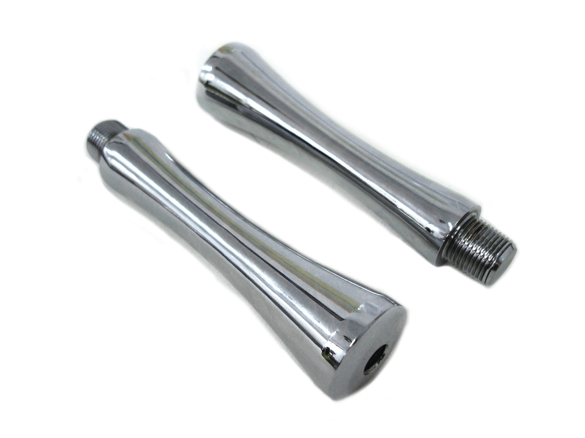 MCM 66104 5-inch Flander's style riser stems for motorcycle handlebar control