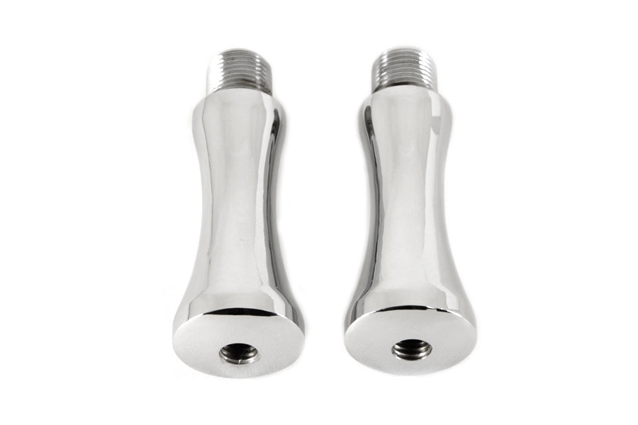 MCM 66101 3-inch Flanders style riser stems for motorcycle handlebars