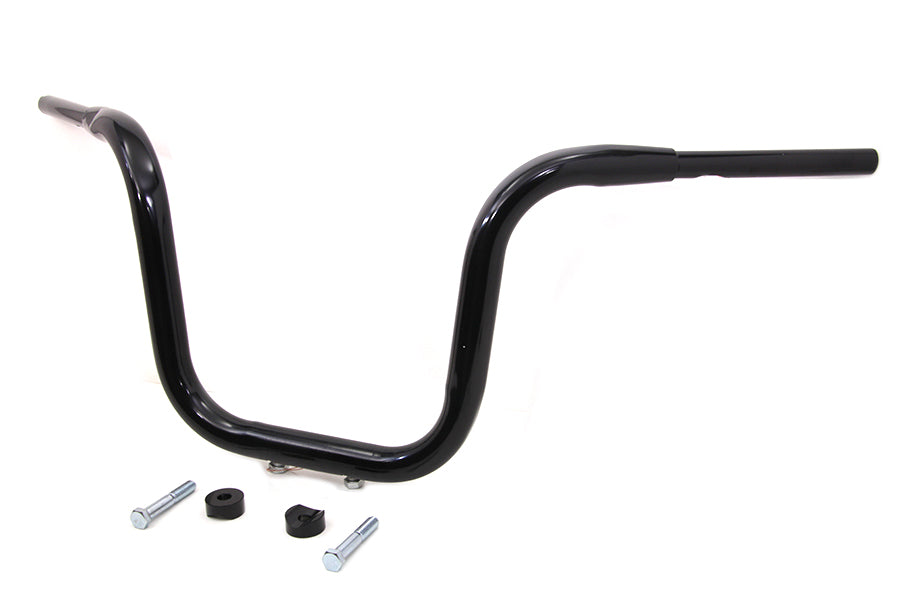 MCM 20154B 14-inch dresser multi-bar handlebar control with polished metal finish