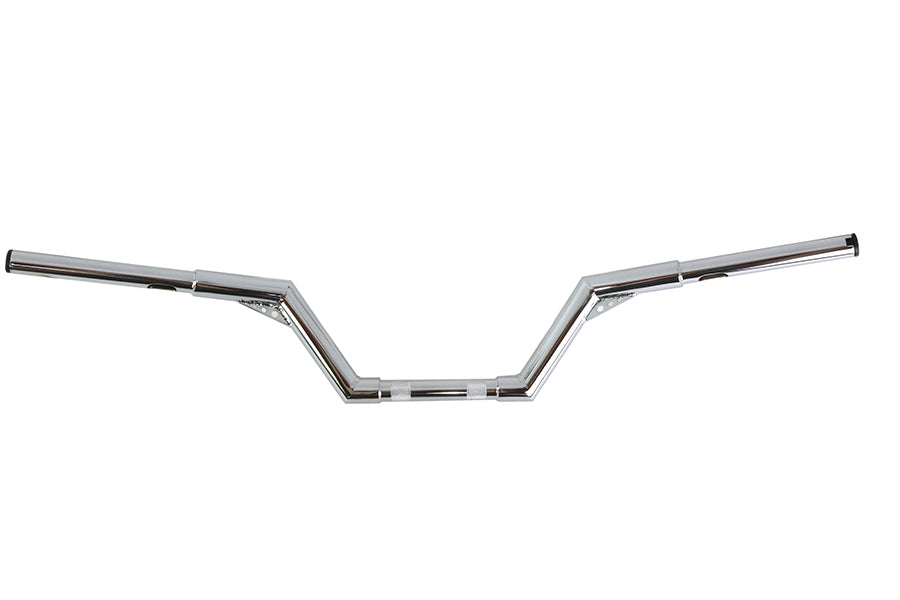 AEE V-Bar 1-1/4-inch chrome handlebar for motorcycle handlebar controls