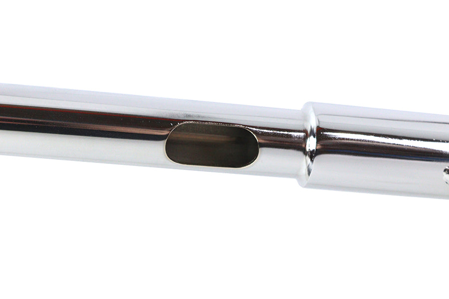 AEE 20319 chrome V-bar handlebar with 1-1/4-inch diameter for motorcycle handlebar control