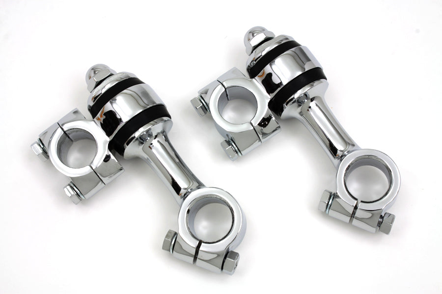 MCM Flanders handlebar riser set 25-1946 for Harley-Davidson FL and G models