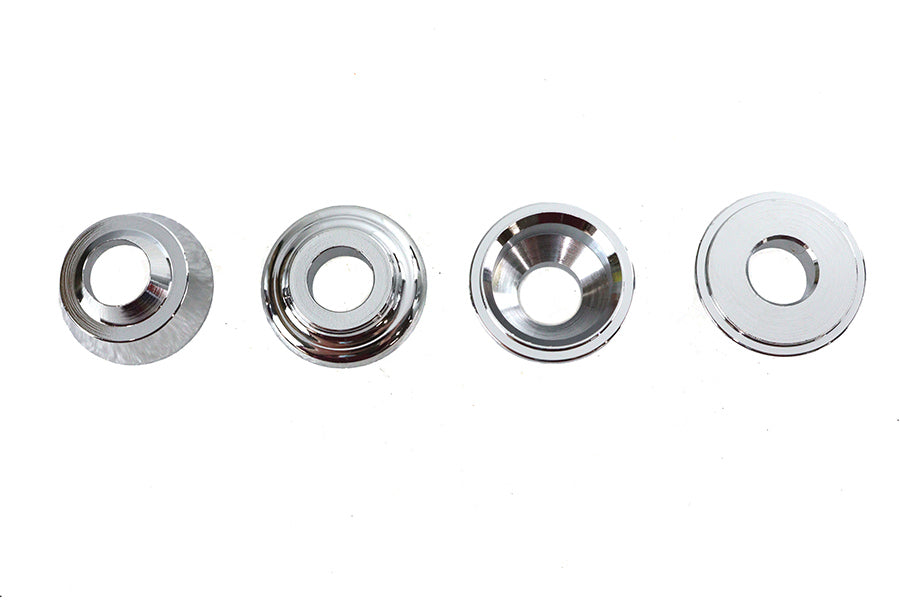 MCM 358114 solid handlebar riser mount kit 25-2102 for handlebar control applications