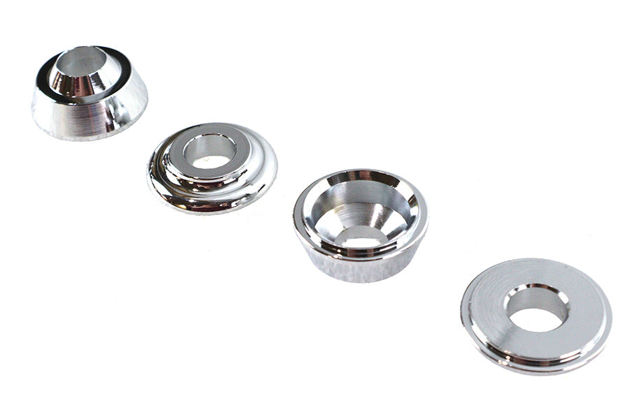 MCM 358114 solid handlebar riser mount kit 25-2102 for handlebar control installation