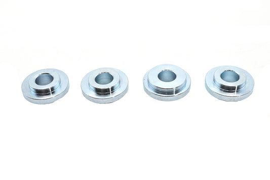 MCM 31-0069 solid handlebar riser mount kit for handlebar control, shown in black metal finish