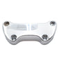 MCM 25-2104 smooth riser top clamp chrome handlebar control, part number 19022