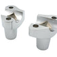 MCM 74993 chrome riser stem set for handlebar controls