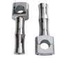 MCM 66117 5-Inch Chrome Post Riser Kit, SKU 25-2121