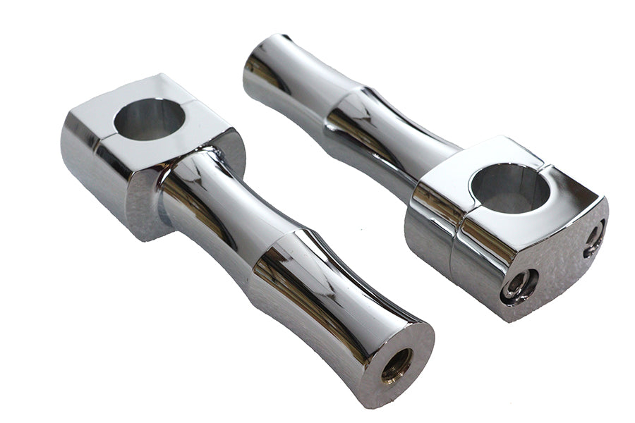 MCM 66117 5-Inch Chrome Post Riser Kit, SKU 25-2121