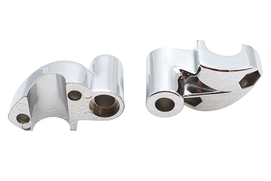 MCM 25-2131 Offset Riser Stem Set Chrome