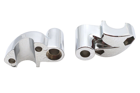 MCM 25-2131 Offset Riser Stem Set Chrome