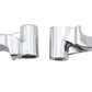 MCM 25-2131 Offset Riser Stem Set Chrome