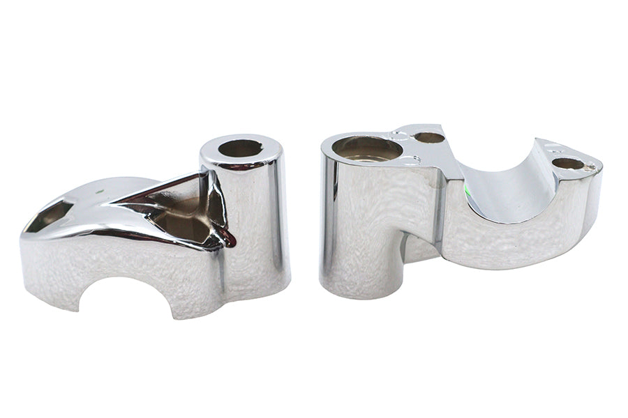 MCM 25-2131 Offset Riser Stem Set Chrome