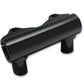 MCM 56104-52 replica handlebar riser clamp in black for handlebar control assemblies